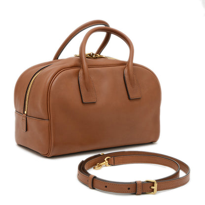 サック ド ジュール ボストンバッグ 2Wayバッグ レザー ブラウン 851694 ボストンバッグ