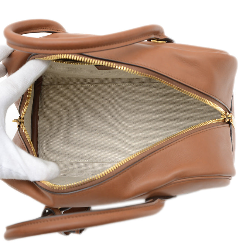 サック ド ジュール ボストンバッグ 2Wayバッグ レザー ブラウン 851694 ボストンバッグ