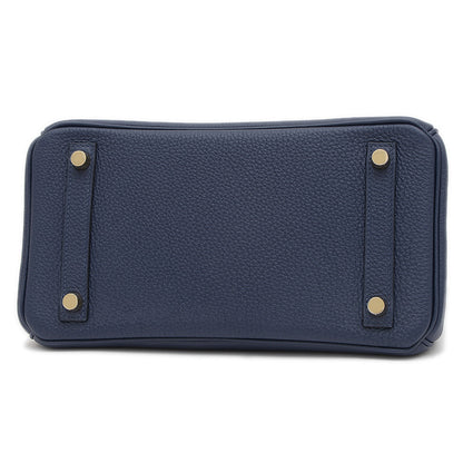 バーキン25 トゴ ブルーネイビー ゴールド金具 K刻印 ハンドバッグ