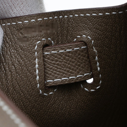 ケリー28 外縫い エプソン エトゥープ ゴールド金具 K刻印 ハンドバッグ