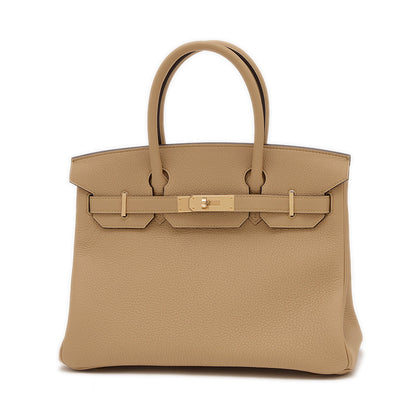 バーキン30 トゴ プシエール シャンパンゴールド金具 K刻印 ハンドバッグ