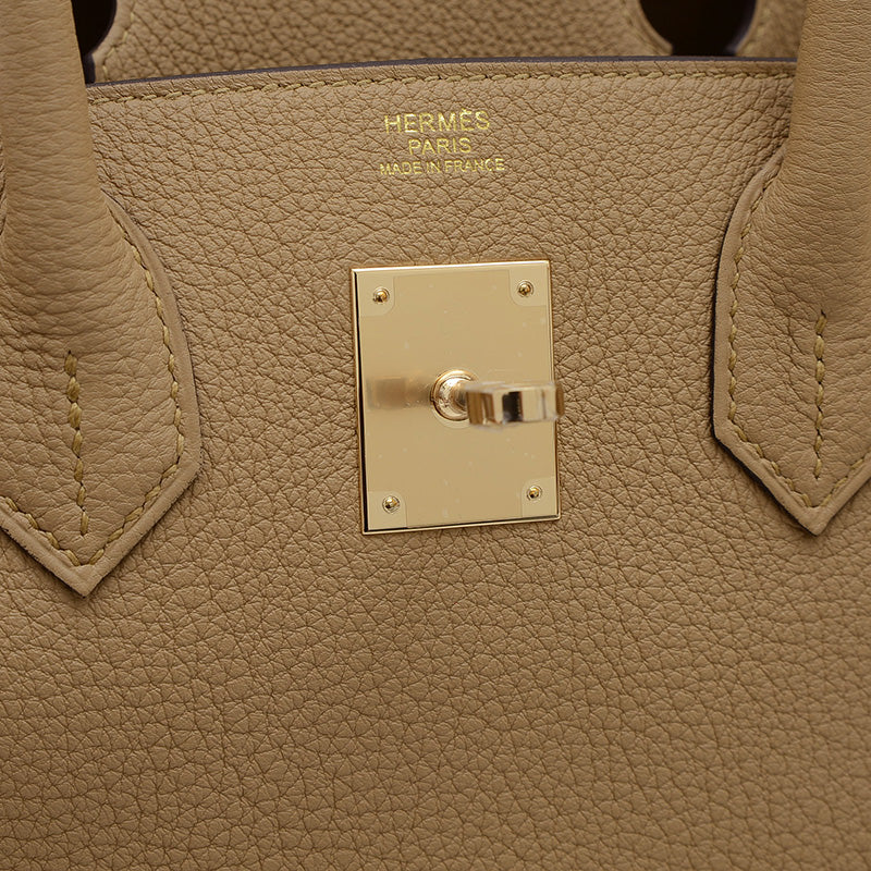 バーキン30 トゴ プシエール シャンパンゴールド金具 K刻印 ハンドバッグ