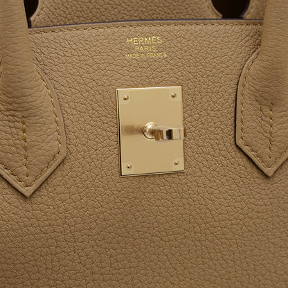 バーキン30 トゴ プシエール シャンパンゴールド金具 K刻印 ハンドバッグ