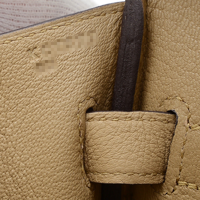 バーキン30 トゴ プシエール シャンパンゴールド金具 K刻印 ハンドバッグ