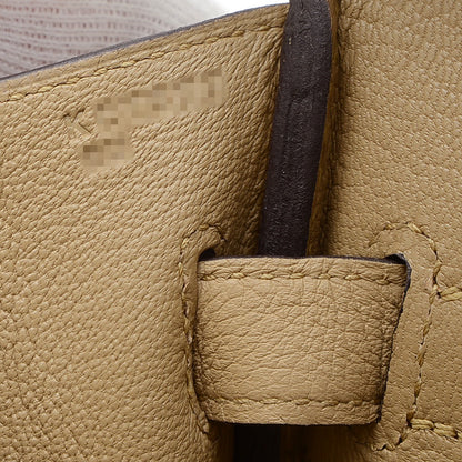 バーキン30 トゴ プシエール シャンパンゴールド金具 K刻印 ハンドバッグ