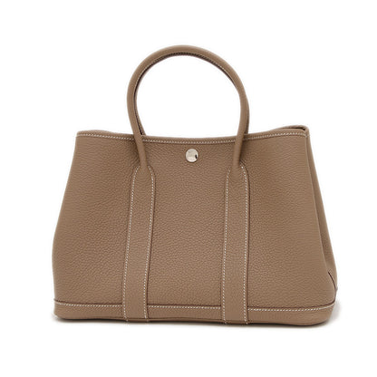 ガーデンパーティTPM 30 ネゴンダ エトゥープ W刻印 トートバッグ