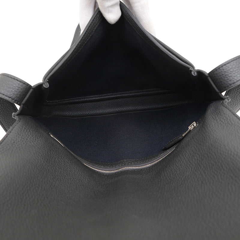 スティーブライト ジュニア ブラック トゴ シルバー金具 B刻印 ショルダーバッグ