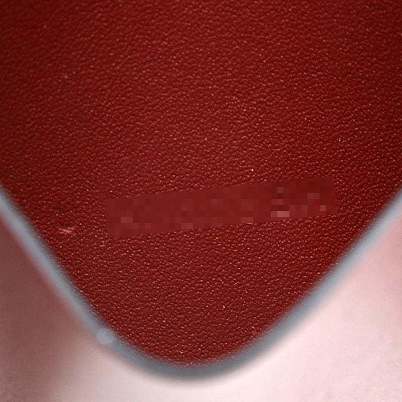 ベアン カードケース ボックスカーフ ルージュアッシュ ゴールド金具 U刻印 カードケース