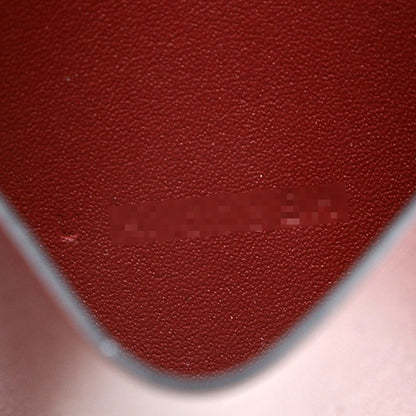 ベアン カードケース ボックスカーフ ルージュアッシュ ゴールド金具 U刻印 カードケース