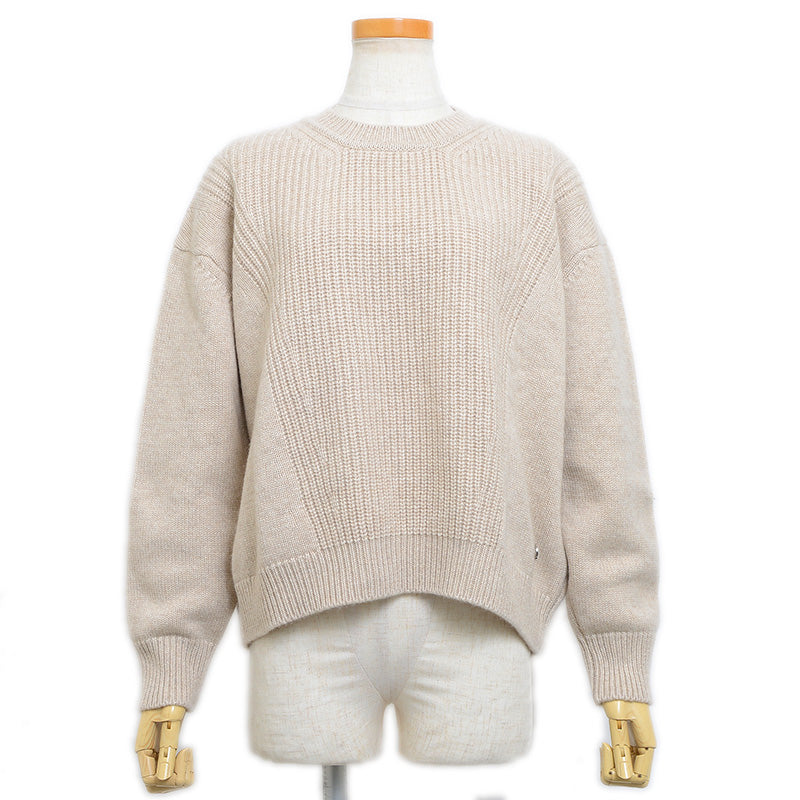 ニット カシミヤ ベージュ レディース 36サイズ セーター
