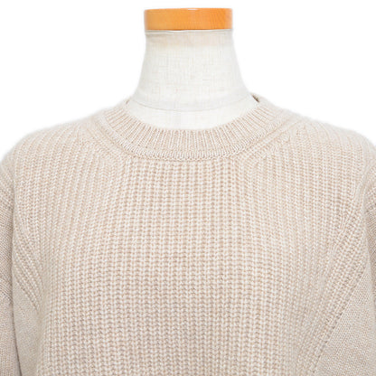 ニット カシミヤ ベージュ レディース 36サイズ セーター