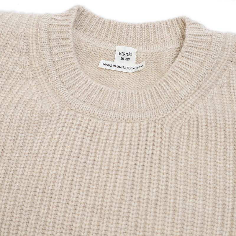 ニット カシミヤ ベージュ レディース 36サイズ セーター