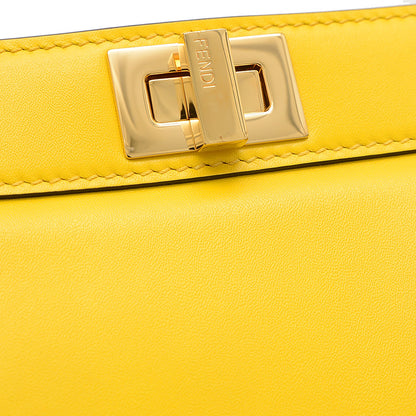 ピーカブー アイシーユー 2WAYバッグ レザー イーストイエロー 8BN323 ハンドバッグ