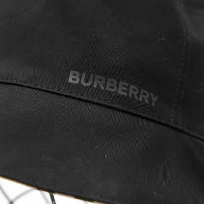 リバーシブル バケットハット アイコンストライプ コットン ベージュ ハット