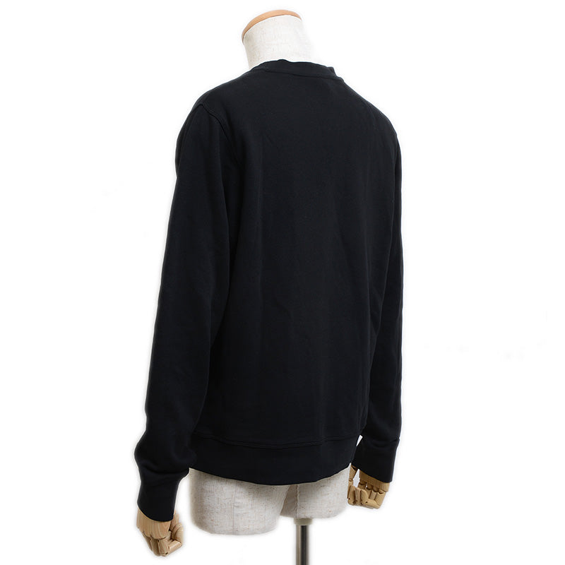 トレーナー ロゴ コットン ブラック メンズ Lサイズ スウェット