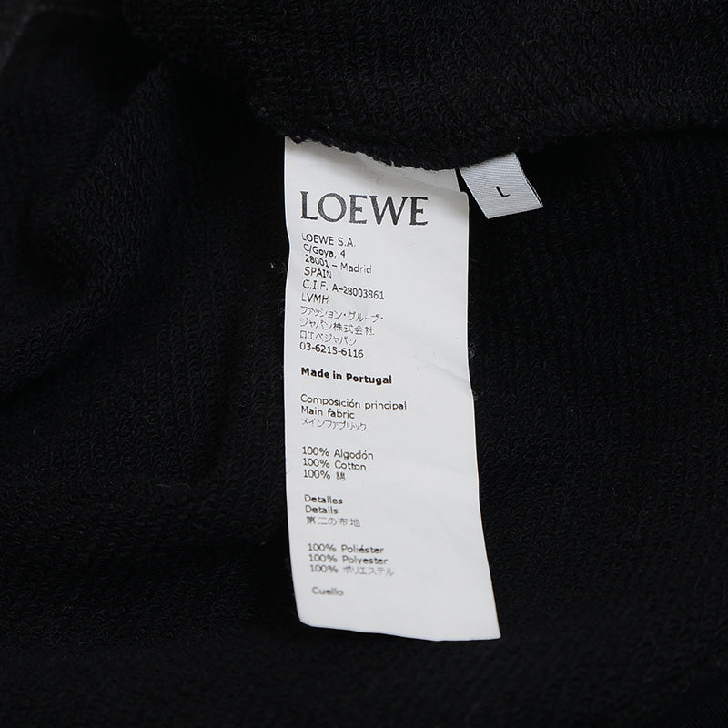 トレーナー ロゴ コットン ブラック メンズ Lサイズ スウェット