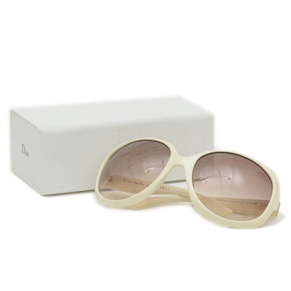 GLOSSY1 サングラス プラスチック ホワイト N5A02 サングラス