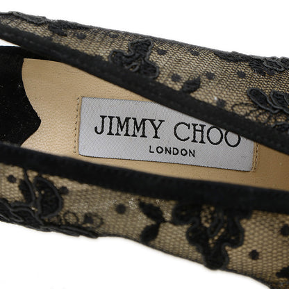 サンダル レース ブラック レディース 36サイズ パンプス