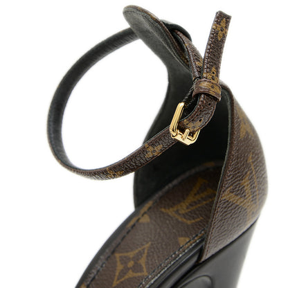 アフターグローライン サンダル レザー モノグラム #35.5 サンダル