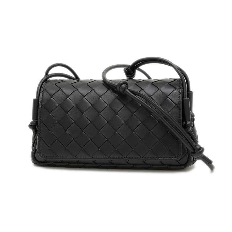 ノットゥルノ ショルダーバッグ ラムスキン ブラック 843893 ショルダーバッグ