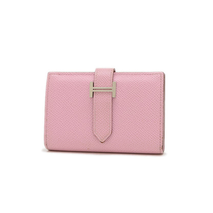 べアン ミニ エプソン モーヴシルベストル シルバー金具 U刻印 コインケース カードケース 二つ折り財布