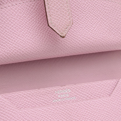 べアン ミニ エプソン モーヴシルベストル シルバー金具 U刻印 コインケース カードケース 二つ折り財布