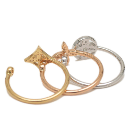 モノグラム イディール リング K18YG/PG/WG/ダイヤ #50 Q9F15E リング・指輪