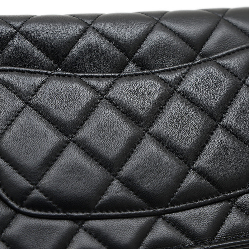 マトラッセ チェーンウォレット ラムスキン ブラック ゴールド金具 A33814 ショルダーバッグ