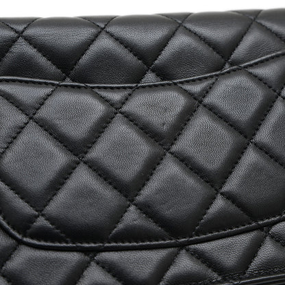 マトラッセ チェーンウォレット ラムスキン ブラック ゴールド金具 A33814 ショルダーバッグ