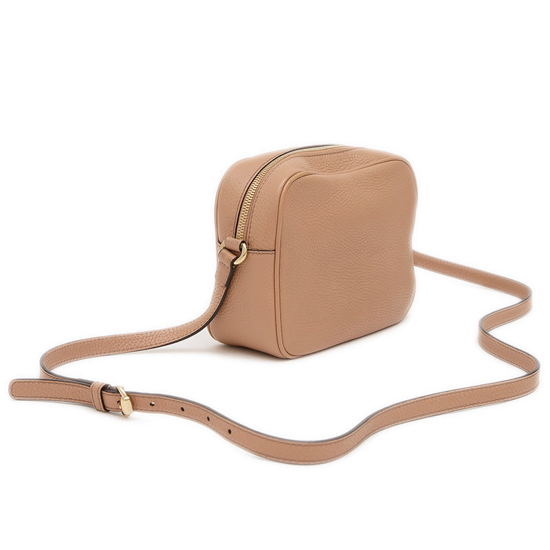 ソーホー スモールディスコ バッグ レザー ベージュ 308364 ショルダーバッグ