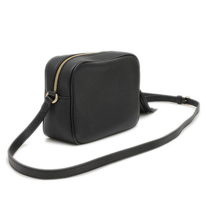 ソーホー スモールディスコ タッセル ショルダーバッグ レザー ブラック 308364 ショルダーバッグ