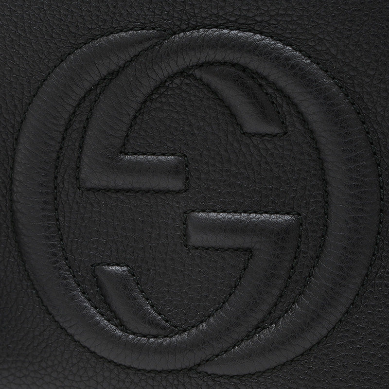 ソーホー スモールディスコ タッセル ショルダーバッグ レザー ブラック 308364 ショルダーバッグ