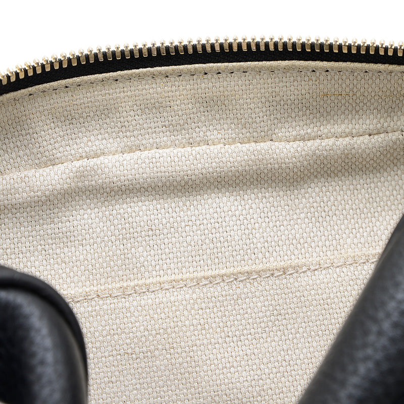 ソーホー スモールディスコ タッセル ショルダーバッグ レザー ブラック 308364 ショルダーバッグ