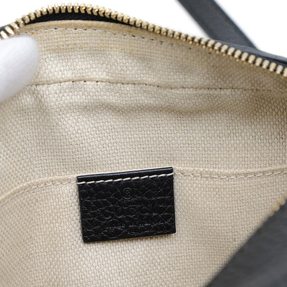 ソーホー スモールディスコ タッセル ショルダーバッグ レザー ブラック 308364 ショルダーバッグ