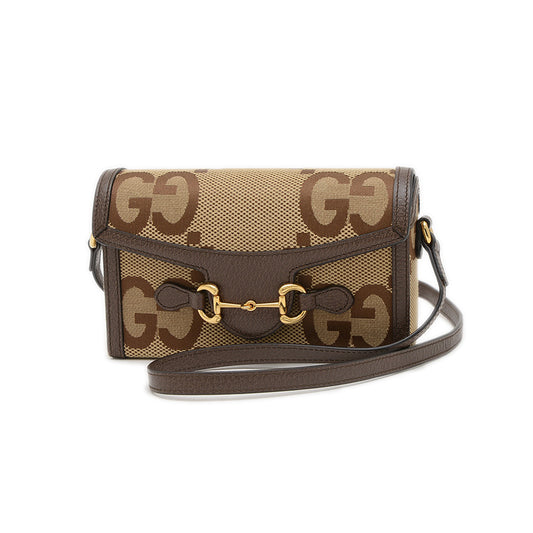 ジャンボGG ホースビット1955 ショルダーバッグ ブラウン 699296 ショルダーバッグ