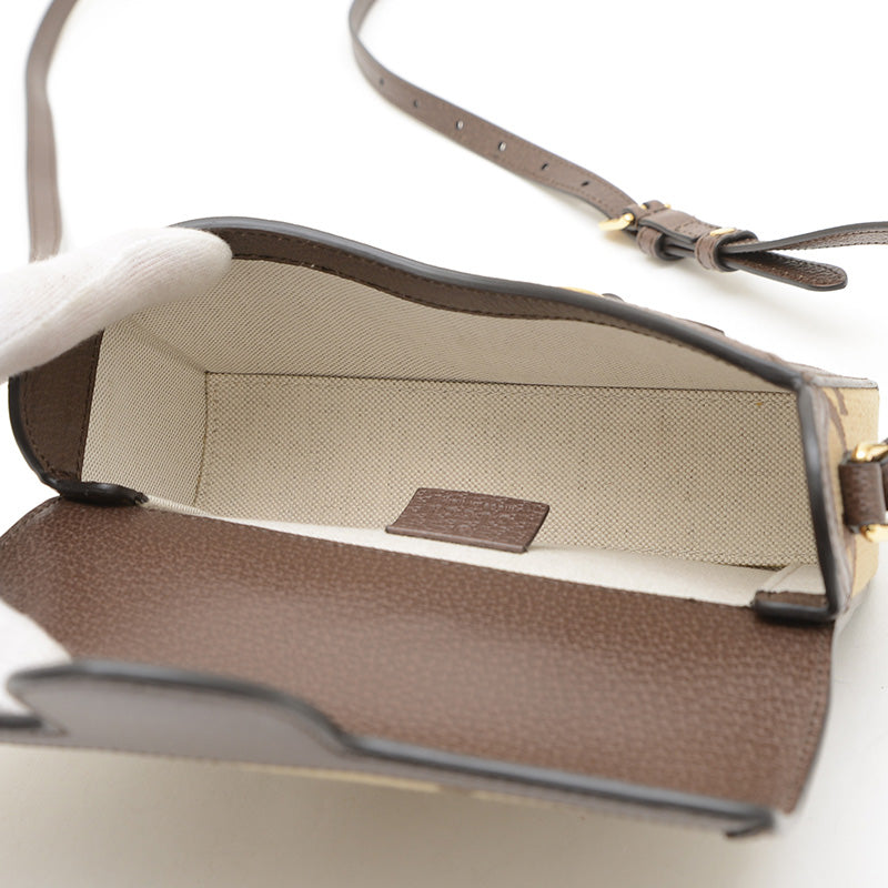 ジャンボGG ホースビット1955 ショルダーバッグ ブラウン 699296 ショルダーバッグ