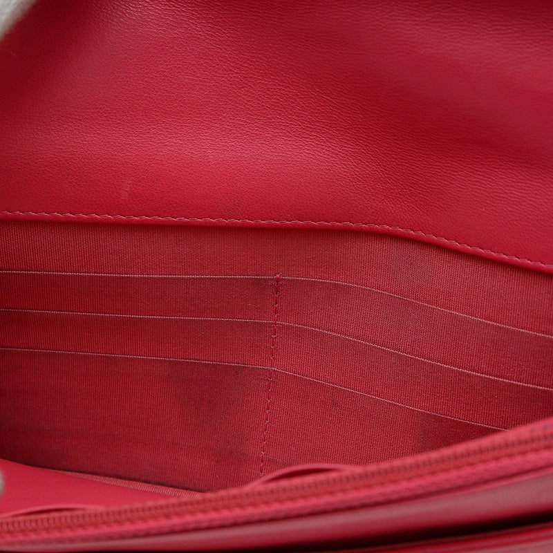 シャネル19 チェーンウォレット ラムスキン ピンク ゴールド/シルバー金具 AP0957 ショルダーバッグ