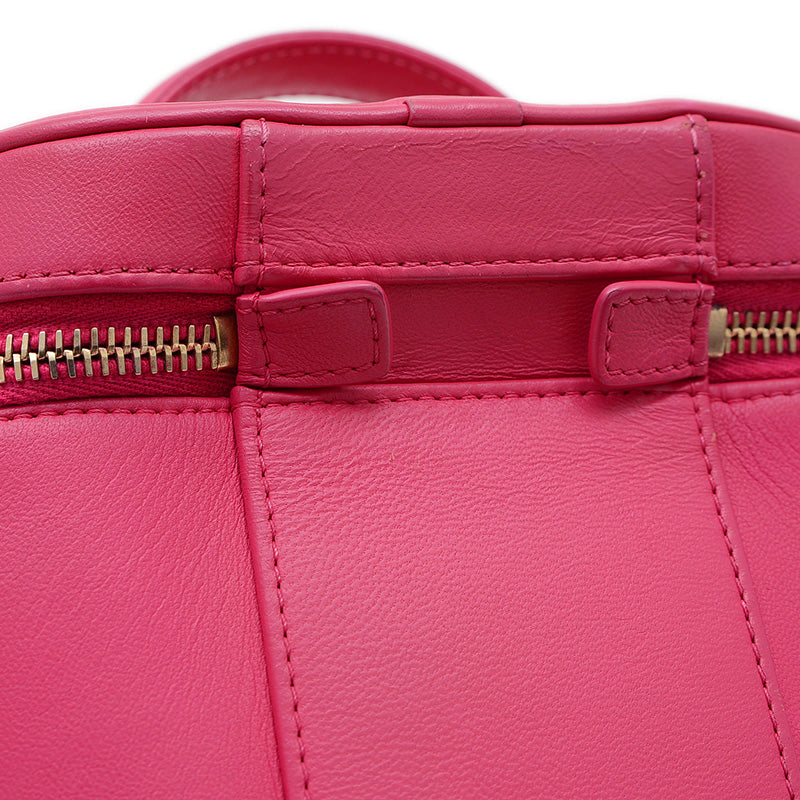 ココマーク バニティ チェーンショルダーバッグ ラムスキン ピンク AS0323 ショルダーバッグ