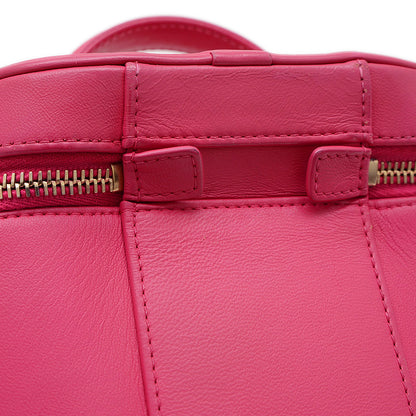 ココマーク バニティ チェーンショルダーバッグ ラムスキン ピンク AS0323 ショルダーバッグ