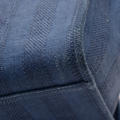 ドーヴィルGM 2Wayトートバッグ ラフィア/レザー ブルー A66941 トートバッグ