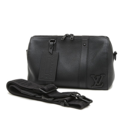 LVアエログラム シティキーポル ショルダーバッグ レザー ノワール M59255 ショルダーバッグ
