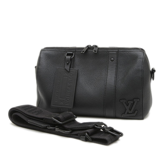 LVアエログラム シティキーポル ショルダーバッグ レザー ノワール M59255 ショルダーバッグ