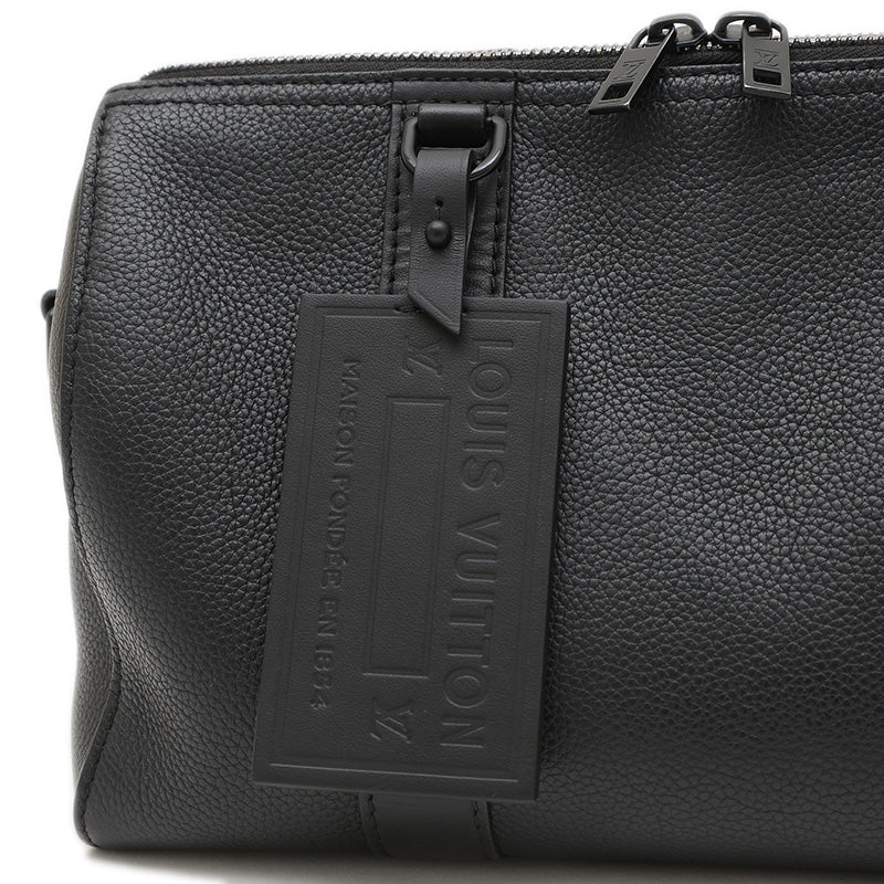 LVアエログラム シティキーポル ショルダーバッグ レザー ノワール M59255 ショルダーバッグ