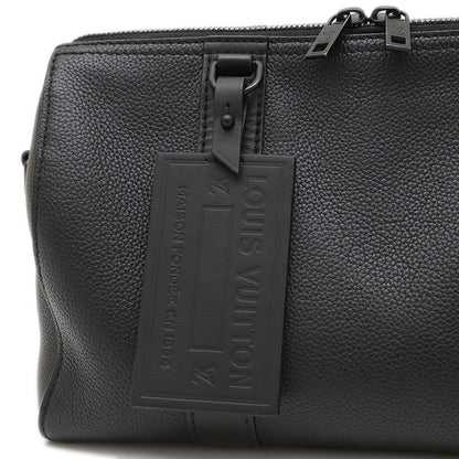 LVアエログラム シティキーポル ショルダーバッグ レザー ノワール M59255 ショルダーバッグ