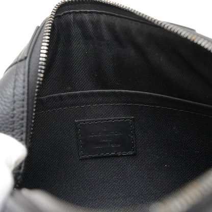 LVアエログラム シティキーポル ショルダーバッグ レザー ノワール M59255 ショルダーバッグ