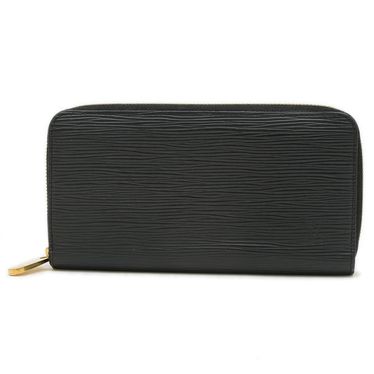 エピ ジッピーウォレット ラウンドファスナー長財布 ブラック M83482 長財布