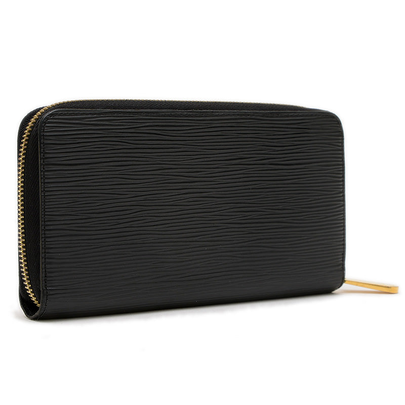 エピ ジッピーウォレット ラウンドファスナー長財布 ブラック M83482 長財布