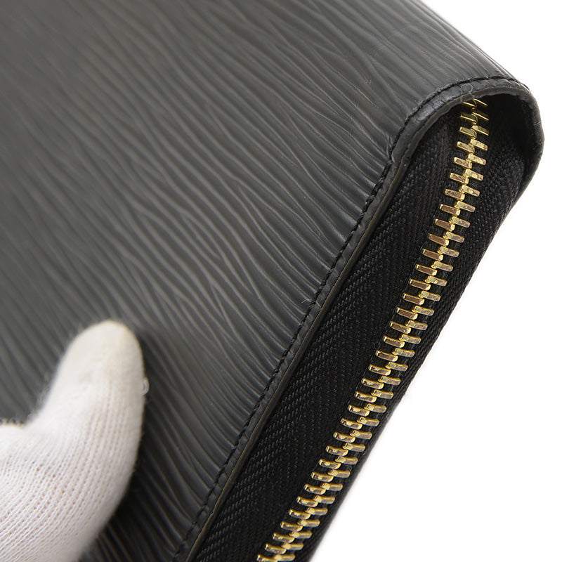 エピ ジッピーウォレット ラウンドファスナー長財布 ブラック M83482 長財布