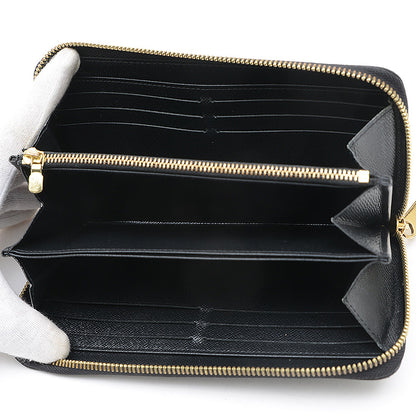 エピ ジッピーウォレット ラウンドファスナー長財布 ブラック M83482 長財布