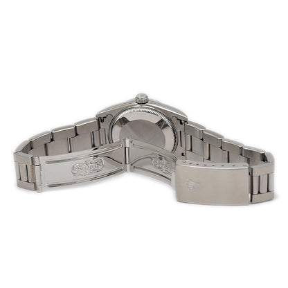 オイスターパーペチュアル 黒文字盤 SS 77080 オートマ ボーイズ 腕時計